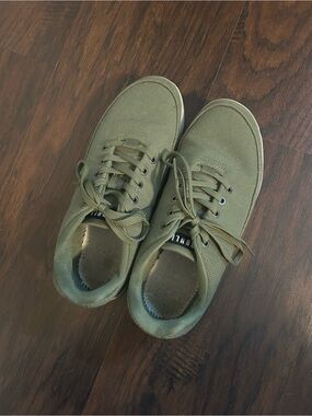 NoBull Canvas Low-Top Sneakers - Olive Green